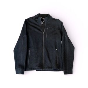 Ibex Men's Black Wool Blend Scout Jacket